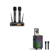 TONOR TW820 Wireless Microphone System and Karaoke Machine for Adults K20, Me...