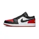 Nike Air Jordan 1 Low Bred Toe AJ1 男鞋 黑紅色 黑腳趾 運動 休閒鞋 553558-161