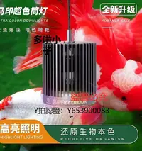 在飛比找Yahoo奇摩拍賣-7-11運費0元優惠優惠-增艷燈 馬印神燈全光譜LED魚缸筒燈金魚燈專用爆藻增色水草燈