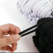 10M--8/10/12 mm Braided Elastic Band Cord Stretch String Knit Sewing Strap Rope