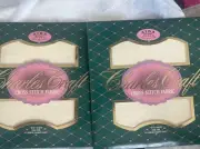 Lot Of 2 Charles Craft Cross-stitch Aida cloth 14 Count 12 x 18 Ivory