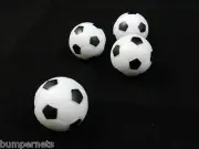 4 New Soccer Style Foosball Replacement Balls Table Soccer