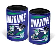 New Zealand NZ Warriors NRL Retro Mascot Beer Can Bottle Cooler Stubby Holder Cosy