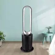 Angelo 3 in 1 Bladeless Heat Fan, Tower Fan & Heater Combo with HEPA Filter Air