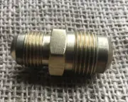 Brass FLARE Adapter, FOR TUBING O.D. 3/8”Male Flare x 1/2” Male Flare Coupling