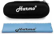 Harmonica Case Chromatic Harmonica – Black Zip Pouch (10 Hole Diatonic)