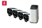 Eufy S3 Pro Security Camera Kit (4 Pack), White, Security Cameras, Cameras &