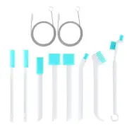 Ice Makers Cleaners Set 10Pcs Ice Machine Cleaning Brushes and 2pcs Hook Brush