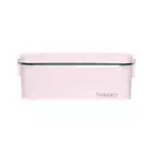 THANKO TKFCLBRC Ultra-High Speed Rice Cooker Lunch Box 1-Person Pink