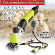Hangable Shearing Machine Clipper Sheep Goat Shear Cutter Wool Scissor 220V 1KW