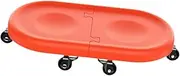 6 Wheel Abdominal Muscle Roller for Home Workout and Exercise