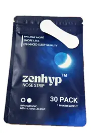 NASAL STRIPS Breathe More - Snore Less - Better Sleep - 30 Pack Hypoallergenic