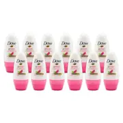12x Dove 40ml Anti Sweat Roll On Deodorant Go Fresh Pomegranate & Lemon Verbena