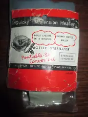 NIB Vintage QUICKY Boil Waters in 2 MIN. Coffee Maker IMMERSION HEATER - 1960's