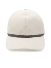 Brunello Cucinelli Adjustable Monili Detail Cap