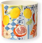 Ceramic Pot Planter, Australian Art,Gift Boxed (Italian Summer)