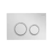 Zumi Chrome Finish Round ABS Plastic Flush Plate
