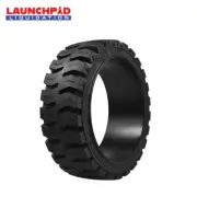 18X6X12-1/8 tires Wide Track Solid Forklift Heavy Duty Press-on Traction Tire
