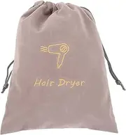 [PACKOVE] Hair Dryer Bag Blow Dryer Bag Hair Dryer Pouch Travel Blow Dryer Drawstring Storage Bags For Travel Bathroom