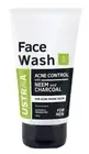 @ Ustraa Anti Acne Neem And Charcoal Face Wash For Men 100Gram