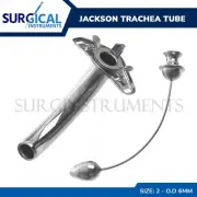 Jackson Trachea Tube Set Surgical Medical Instruments Size 2 German Grade