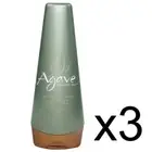 AGAVE HEALING OIL SMOOTHING FRIZZ HAIR SULFATE FREE SHAMPOO 8.5 oz 3 PACK