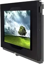 [TABcare] Samsung Galaxy TAB S6 Lite 10.4 Tablet Stand, Anti-Theft Metal Case for Kiosk, POS, Store Display, Time Clock (Black, 12226)