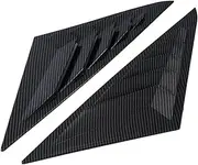 1Pair Car Rear Window Louver Trim Cover Compatible for Hyundai Sonata 8Th 9Th 2011-2019 Side Shutter Air Vent Shade