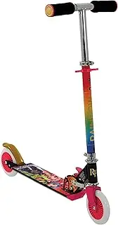 Rainbow High Folding Inline Scooter, Multi-Coloured, 58cm x 30cm x 80cm