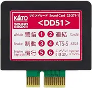 KATO N Gauge Sound Card DD51 22-271-1 Model Train Supplies