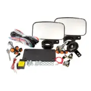 Tusk UTV Horn & Signal Kit - With Mirrors For POLARIS RZR XP 1000 Trails and