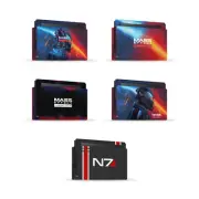 MASS EFFECT LEGENDARY GRAPHICS VINYL SKIN FOR NINTENDO SWITCH CONSOLE & DOCK