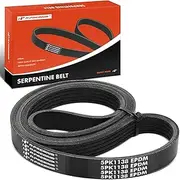 Engine Serpentine Drive Belt Compatible with Honda Fit 2007-2014 1.5L & Audi A6 Quattro 2007-2011 4.2L, A8 Quattro 2007-2010 4.2L
