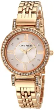 Anne Klein Women’s Premium Crystal-Accented Bracelet Watch AK/2928 New Open Box