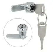 With 2 Key Drawer Lock 12mm Cabinet Mailbox Lock Cupboard Locker Locks Hardware
