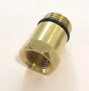 16mm M16 Compression Tester Spark Plug Adapter brass material fits most kits