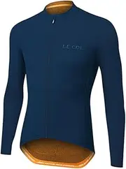 [LE COL] Men's Hors Categorie Jersey | Long Sleeve Bike Shirt | Thermal Fabric, Rear Pockets, Lightweight