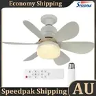 Crystal Ceiling Fan Light Dimmable Remote Control with Extender Base (520mm) AU