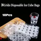 Maker Quick Freezing Ice Cube Bag Ice-making Bags Ice Cube Mold Popsicle Molds