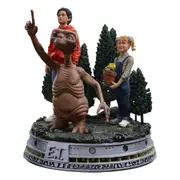 E.T. - Elliot & Gertie Deluxe 1:10 Statue