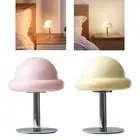 Mushroom Lamp Night Light Nordic Glass Bedside Lamp for Office Bar Bedroom