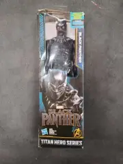 Marvel Black Panther Titan Hero Series Action Figure Hasbro New Damaged Box...