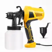 NEW Paint Sprayer 500W 800ml HVLP Electric Spray Paint Gun for Home DIY Works