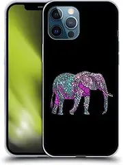 Head Case Designs Officially Licensed LebensArt Elephant Beings Gel Case [Military Grade Protection] Compatible with Apple iPhone 12 Pro Max