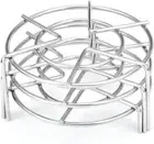 3PCS Steam Rack - Diameter 7Inch Stainless Steel Tall Trivets Multi-Functional H
