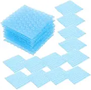Operitacx 60pcs Love Bag Packaging Envelop For Transporting Pouches for Packaging Cushioning Pouches Foam Wrap for Packing Shipping Shipping Cushioning Plastic Sky-blue