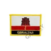 Gibraltar Patch / Gibraltar Flag / Iron On