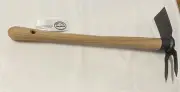 Dewit 3272 - Straight Double Hoe (50cm Ash Wood Handle)