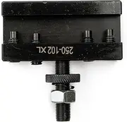 Industrial Tools Style Boring, Turning and Facing Quick Change Tool Post Holder for 1/2'' Turning Tools, 250-102XL