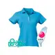 LeVon~女吸排抗UV短袖POLO衫(藍綠)/台灣製造MIT/防曬/抗紫外線/吸濕排汗#7317